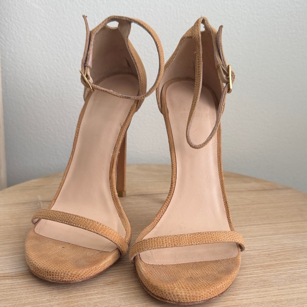 Stuart Weitzman Ankle strap heel, SIZE 7